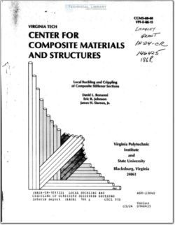 NASA-TM-101133 local buckling and crippling of composite stiffener sections