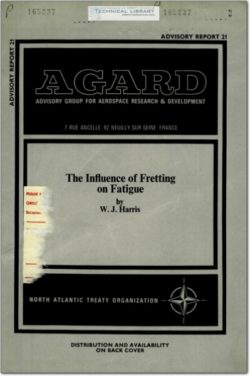 AGARD-AR-21 The Influence of Fretting on Fatigue