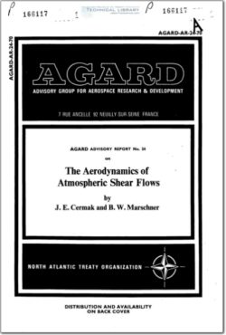 AGARD-AR-24-70 The Aerodynamics of Atmospheric Shear Flows