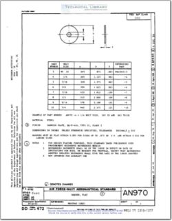 AN970_REV6 Washer, Flat