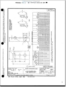 MS21061 Nut, Self Locking, Plate, One Lug, Floating, Low Height, Steel, 125 KSI Ftu, 450° F