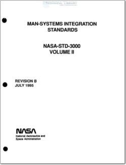 NASA-STD-3000 VOL II (MAN-SYSTEMS INTEGRATION STANDARDS - VOL II)