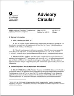 AC-21-51 Applicant's Showing of Compliance and Certifying Statement of Compliance