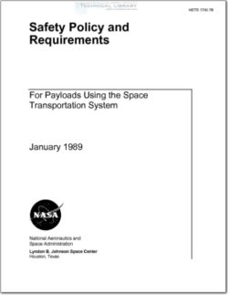 NASA-NSTS_1700-7B Payloads Using Space Transportation System