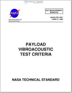 NASA-STD-7001 - Abbott Aerospace UK Ltd