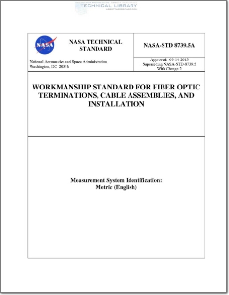 NASA-STD-8739-5A : Abbott Aerospace SEZC Ltd.