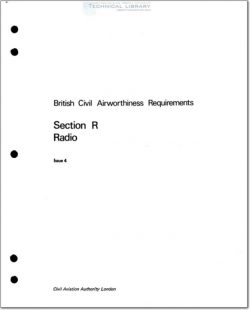 CAA-CAP-472 British Airworthiness Requirements - Section R - Radio