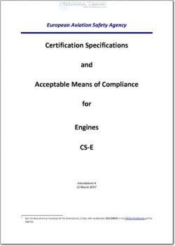 EASA-2015-009-R Certification Specifications and Acceptable Means of Compliance for Engines