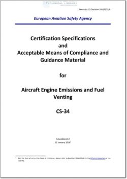 EASA--annex-2016-001-R Certification Specifications and Acceptable Means of Compliance and Guidance Material for Aircarft Engine Emissions and Fuel Venting