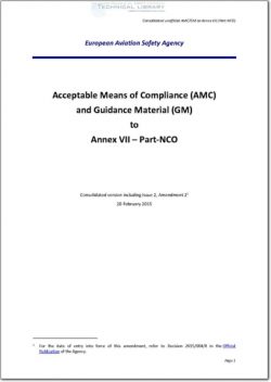 EASA-annex-VII-Part-NCO Acceptable Means of Compliance and Guidance Material to Annex VII - Part-NCO