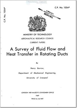 ARC-CP-1054 A Survey of Fluid Flow and Heat Transfer in Rotating Ducts