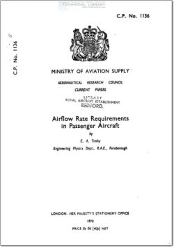 ARC-CP-1136 Airflow Rate Requirements in Passenger Aircraft