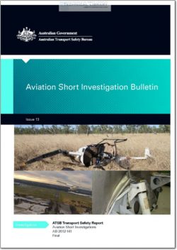 ATSB-AB-2012-141 Aviation Short Investigation Bulletin - Issue 13