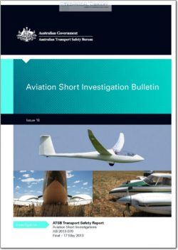 ATSB-AB-2013-070 Aviation Short Investigation Bulletin - Issue 18