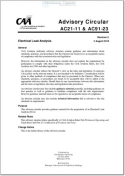 NZCAA-AC21-11 & AC91-23 Electrical Load Analysis