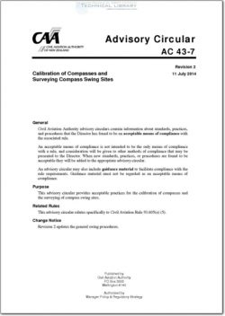 NZCAA-AC43-7 Calibration of Compasses and Surveying Compass Swing Sites