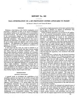 naca-report-802 NACA Investigation of a Jet Propulsion System Applicable to Flight-1