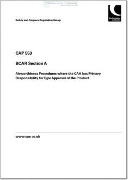 CAA-CAP-553 - Abbott Aerospace Canada Ltd