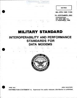 MIL-STD-188-110A